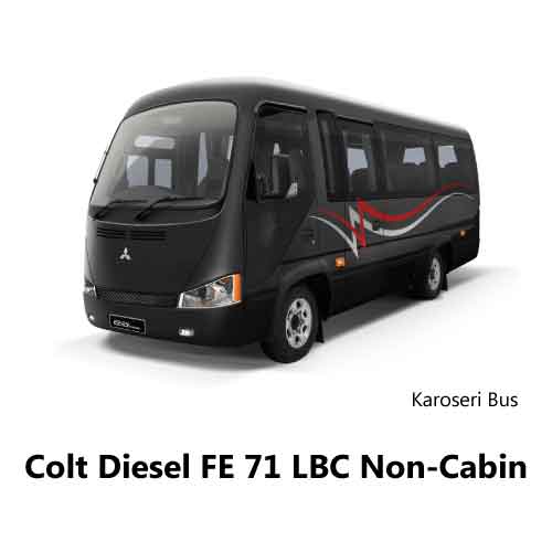 Truk Fuso Canter FE 71 BCL Non-Cabin
