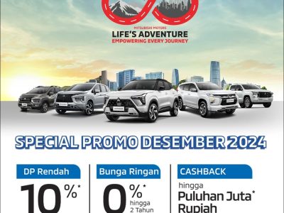 Tahun Depan Harga Naik, Wajib Miliki Mobil Mitsubishi Sekarang!