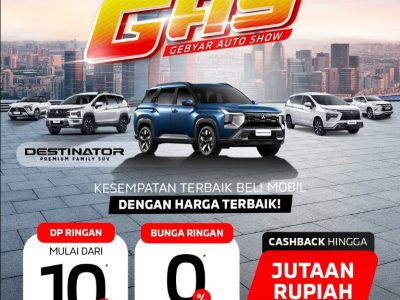 Promo Mitsubishi November 2025: Gebyar Auto Show (GAS) Hadirkan DP Mulai 10% dan Bunga 0%